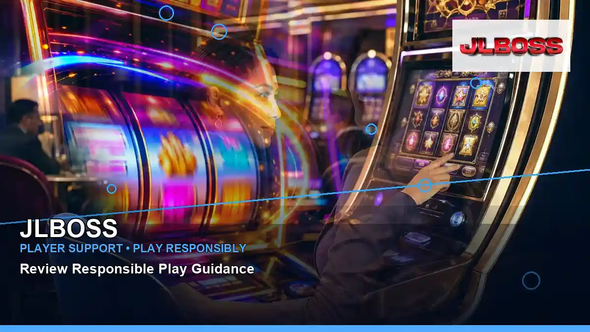 JLBOSS high-energy mobile casino app in a layered collage layout for Philippine players